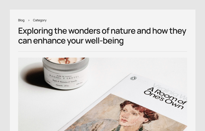 Blog Detail #5 – Minimal Styles