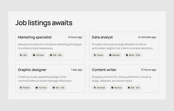 Career #02 – Minimal Styles