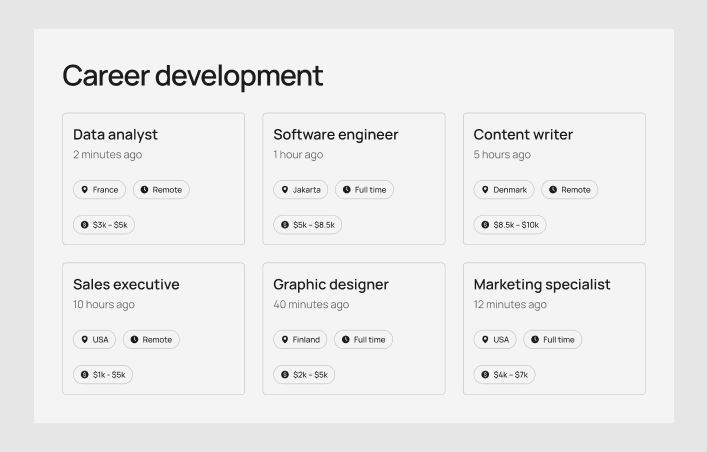 Career #03 – Minimal Styles