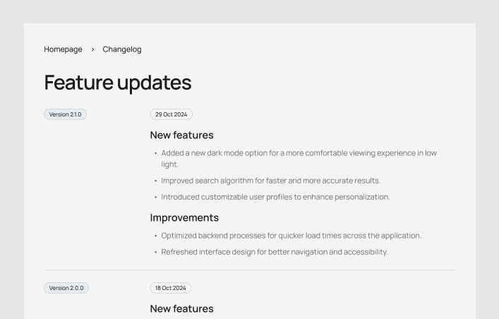 Changelog #4 – Minimal Styles