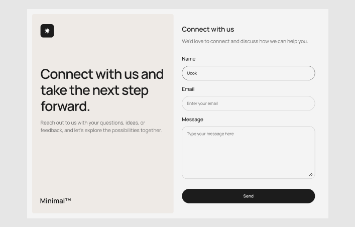 Contact #2 – Minimal Styles