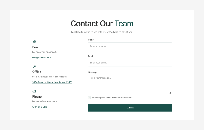 Contact #4 – Lux Styles