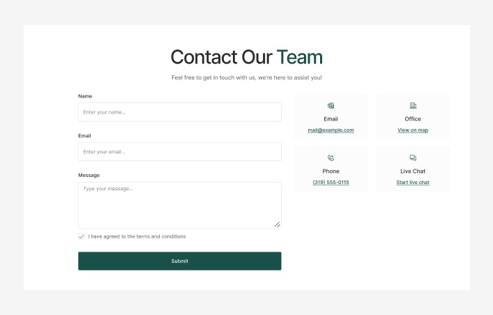 Contact #5 – Lux Styles