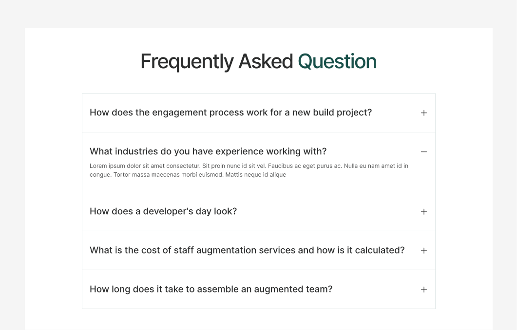 FAQ #1 – Lux Styles