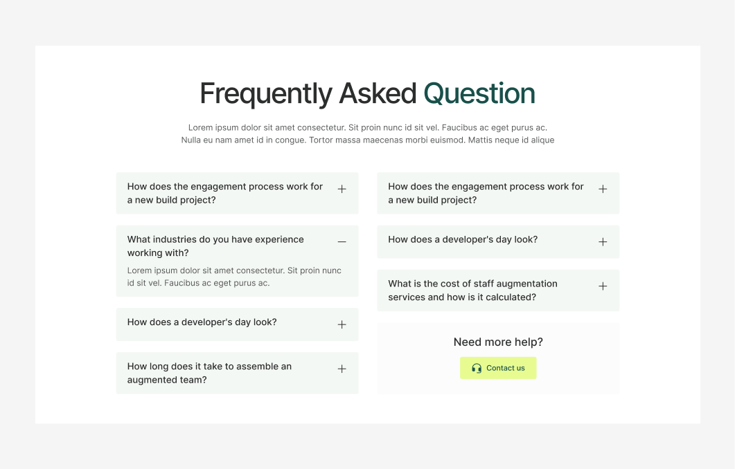 FAQ #3 – Lux Styles