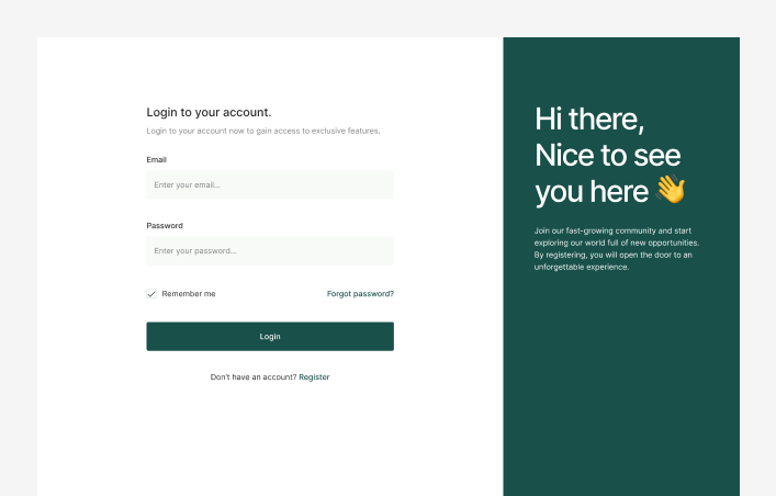 Login #3 – Lux Styles
