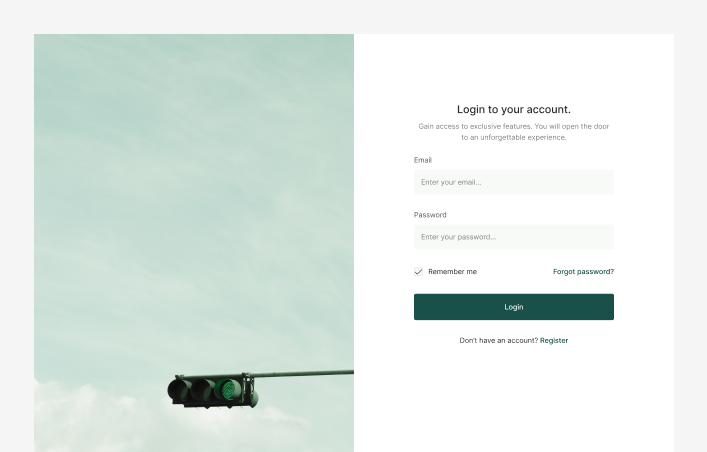 Login #5 – Lux Styles
