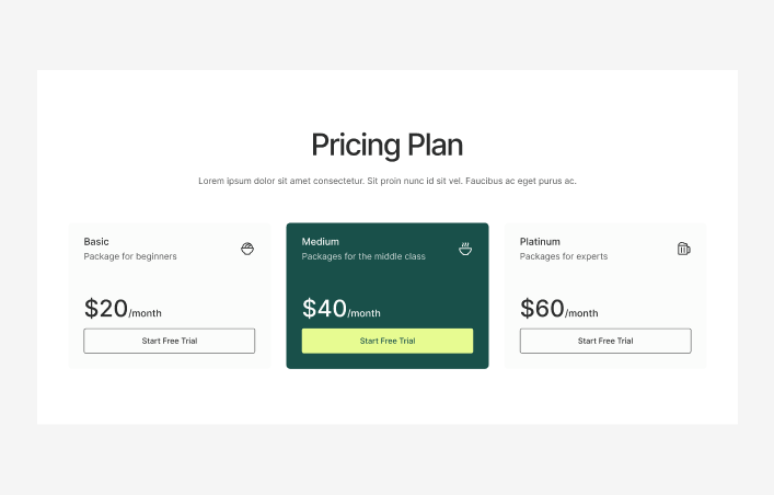 Pricing #2 – Lux Styles