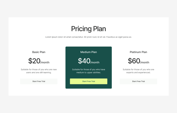 Pricing #3 – Lux Styles
