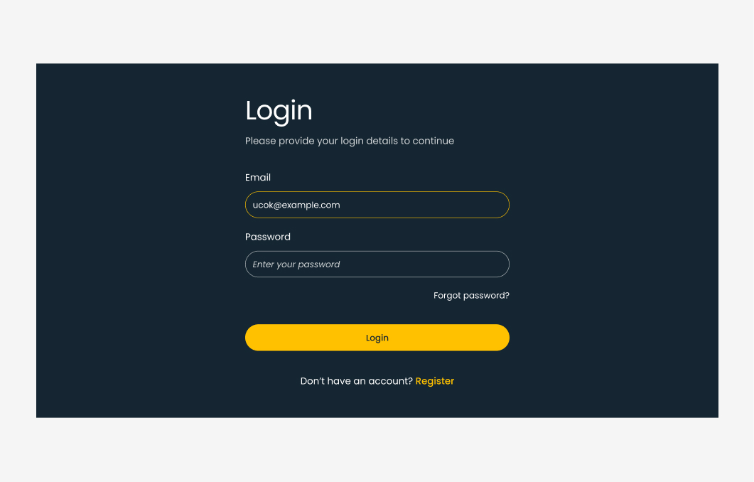 Login #2 – Lucid Styles