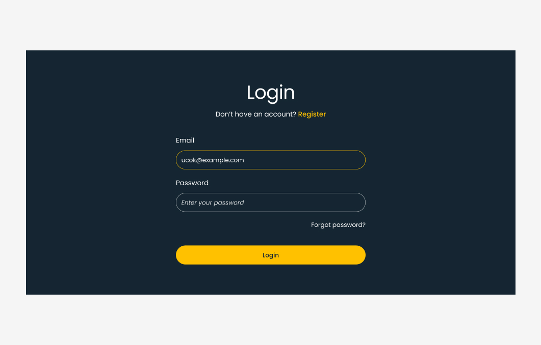 Login #4 – Lucid Styles