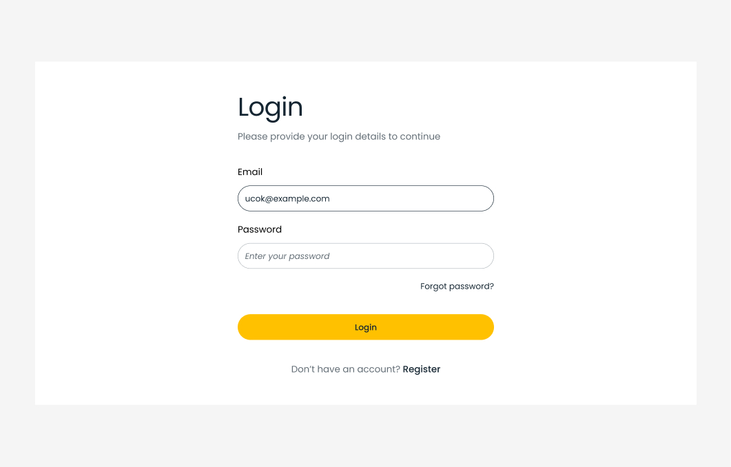 Login #5 – Lucid Styles