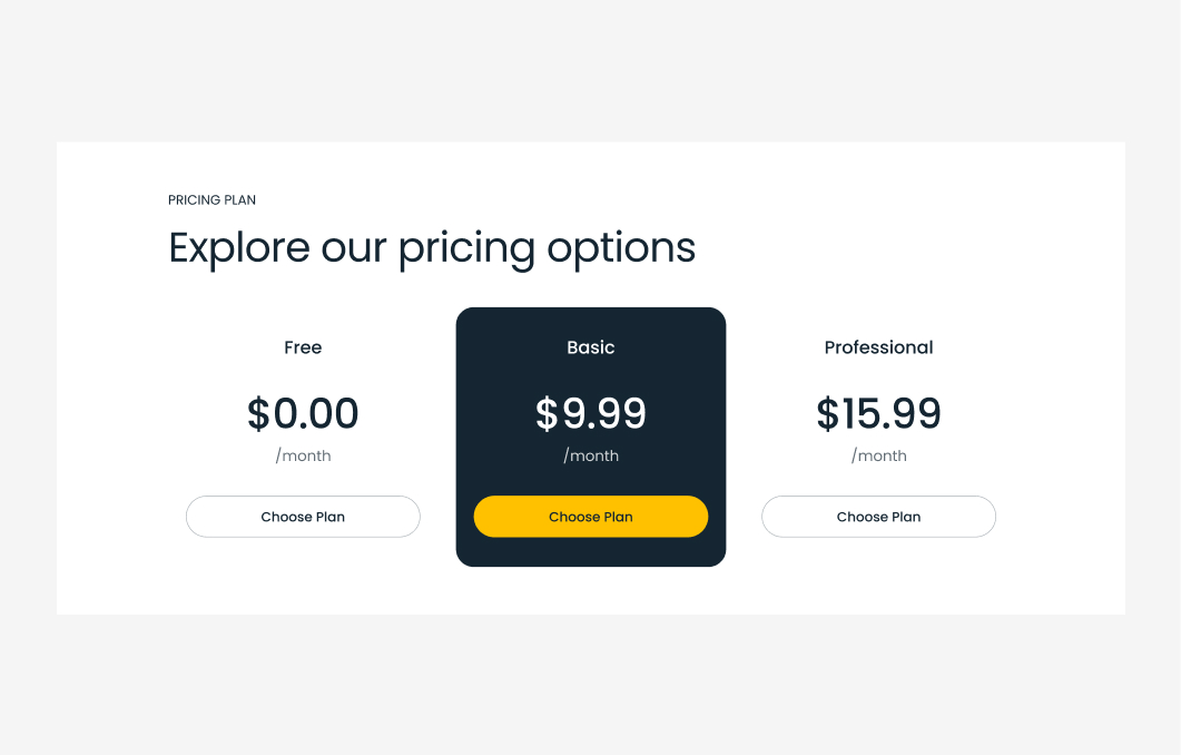 Pricing #1 – Lucid Styles