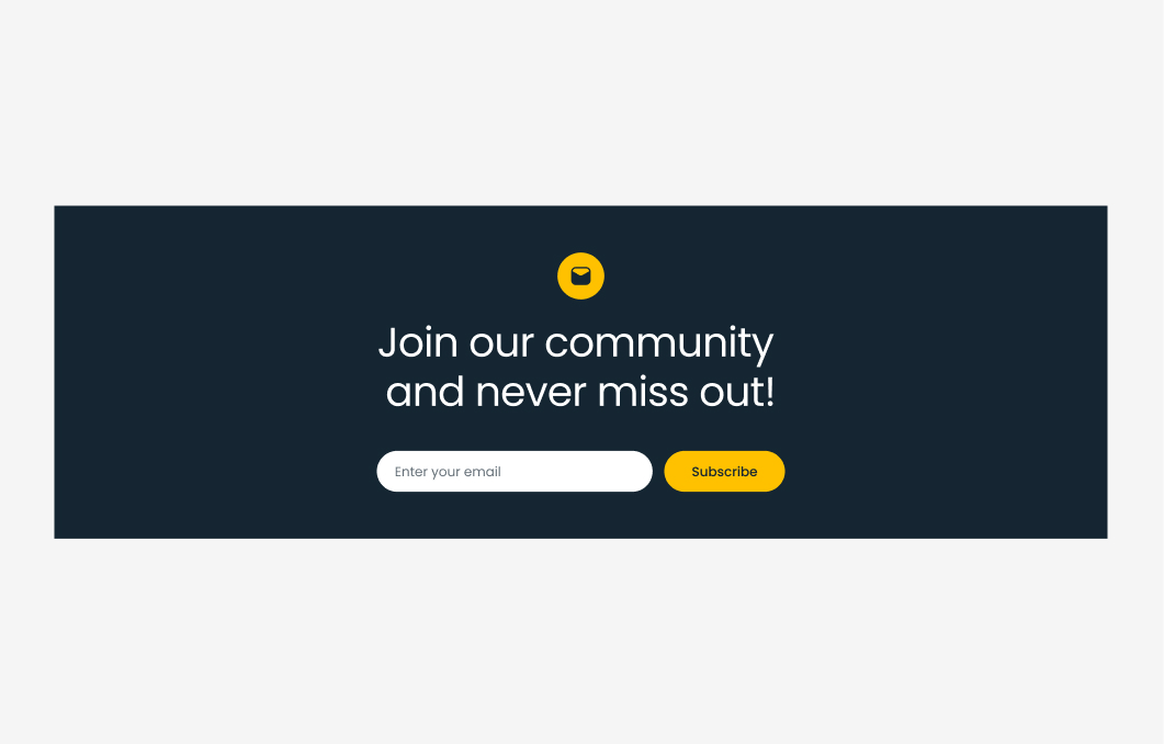 Subscribe Form #2 – Lucid Styles