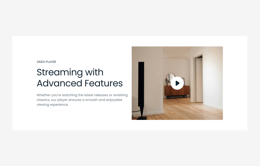 Video Player #1 – Lucid Styles