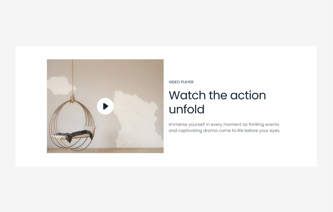 Video Player #3 – Lucid Styles
