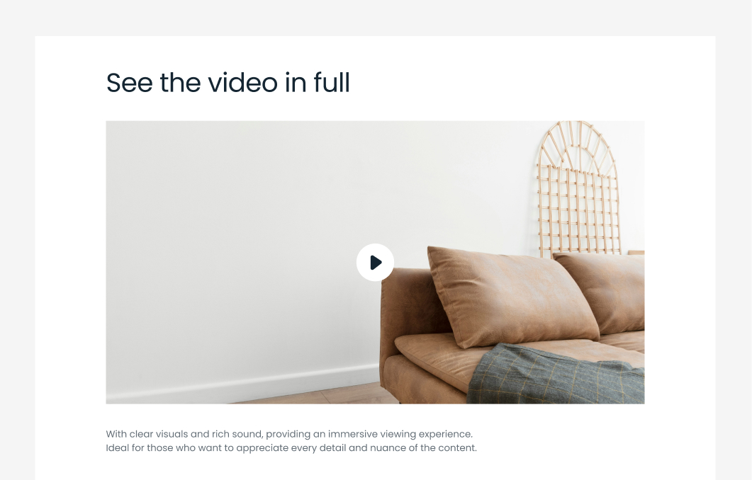 Video Player #5 – Lucid Styles