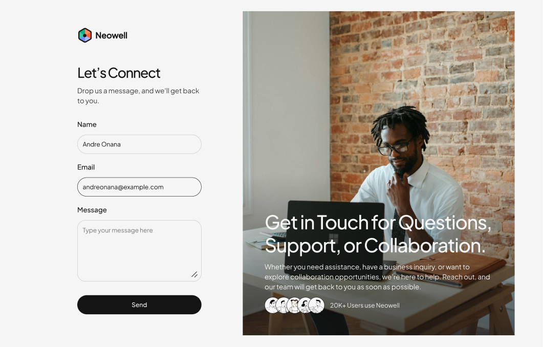 Contact #4 – Neowell Styles