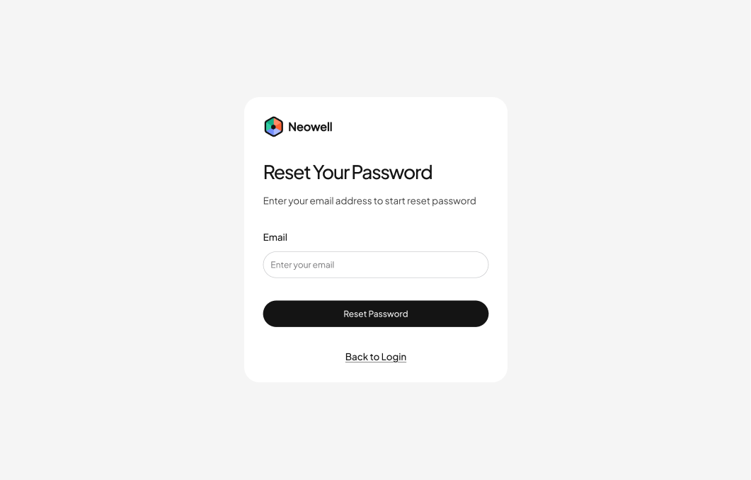 Forgot Password #1 – Neowell Styles