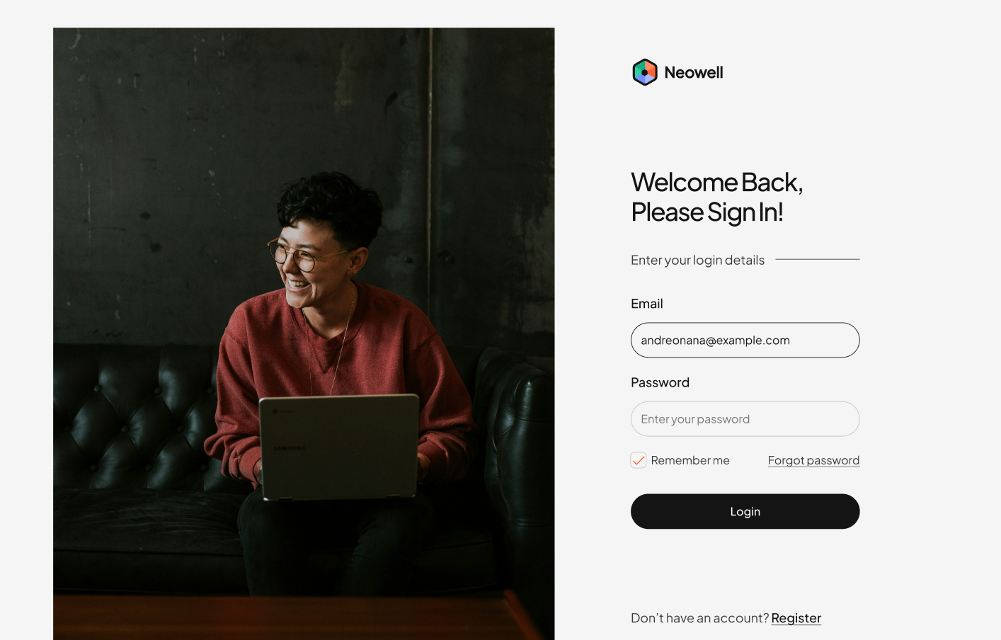 Login #2 – Neowell Styles