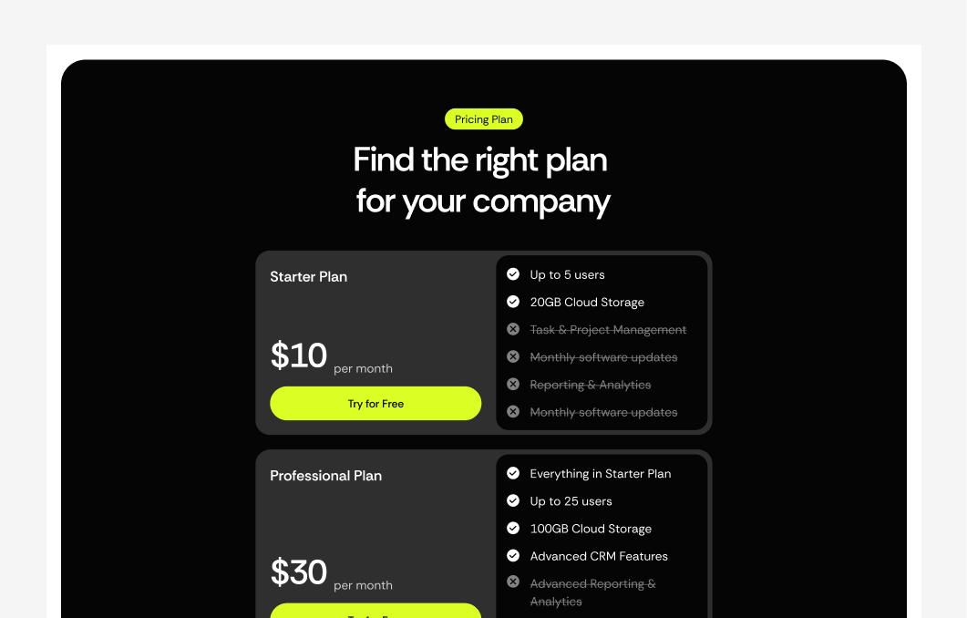 Pricing #5 – Deck Styles