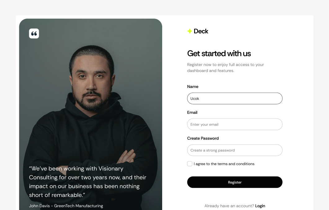 Register #3 – Deck Styles