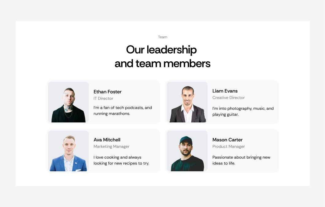 Team #3 – Deck Styles