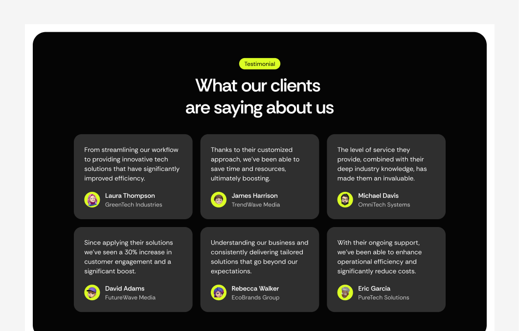 Testimonial #1 – Deck Styles