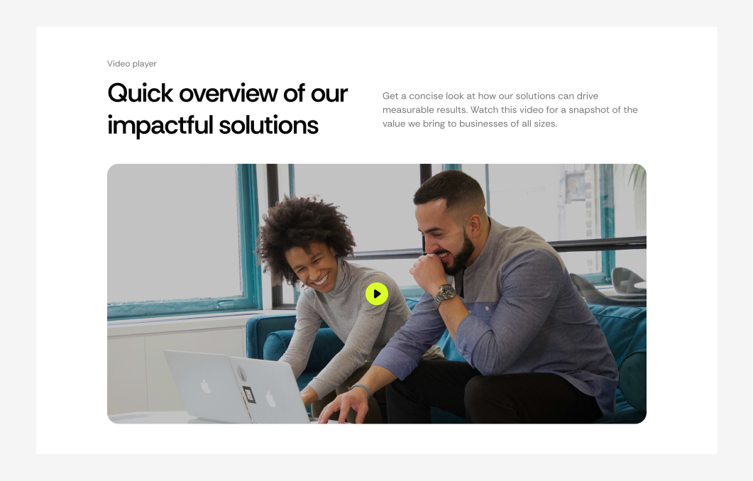 Video Player #5 – Deck Styles