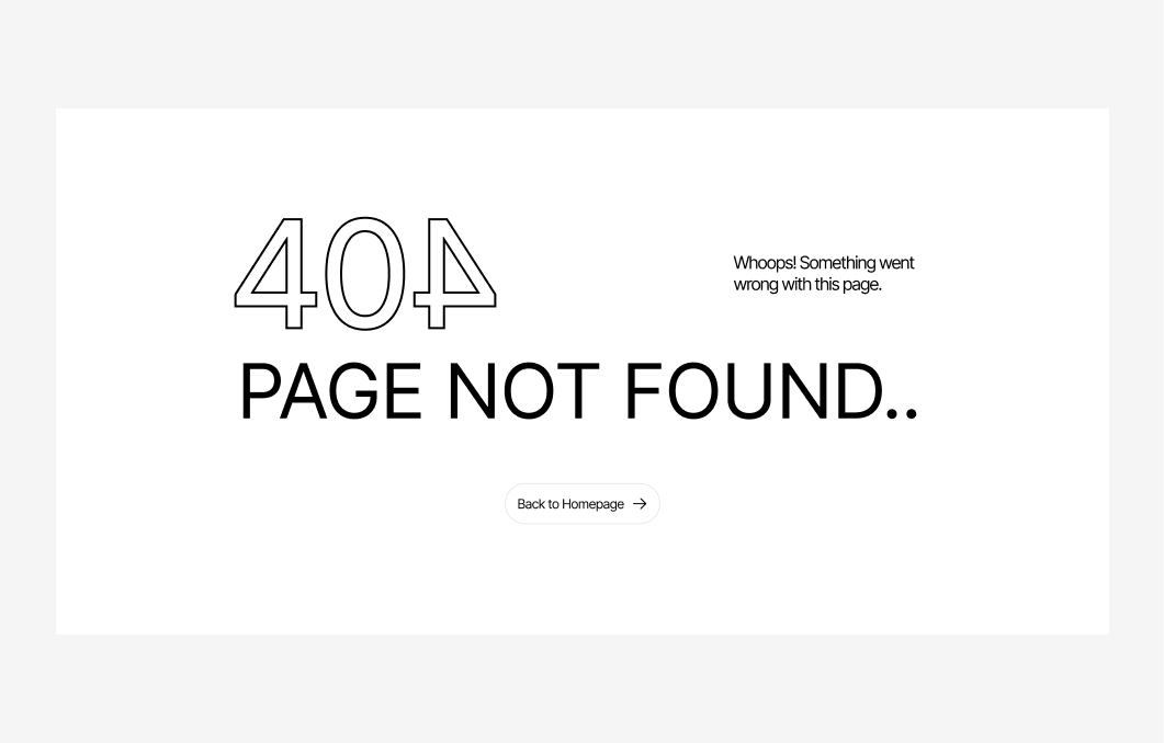 404 #1 – Identity Styles