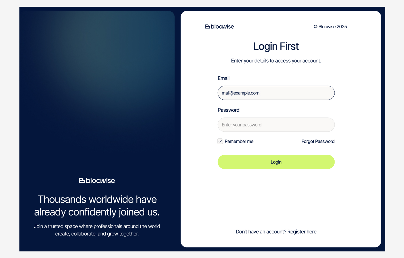 Login #4 – Zentry Styles