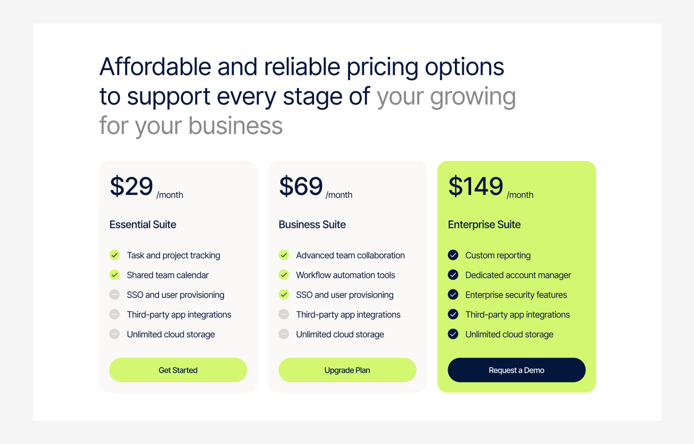 Pricing #3 – Zentry Styles