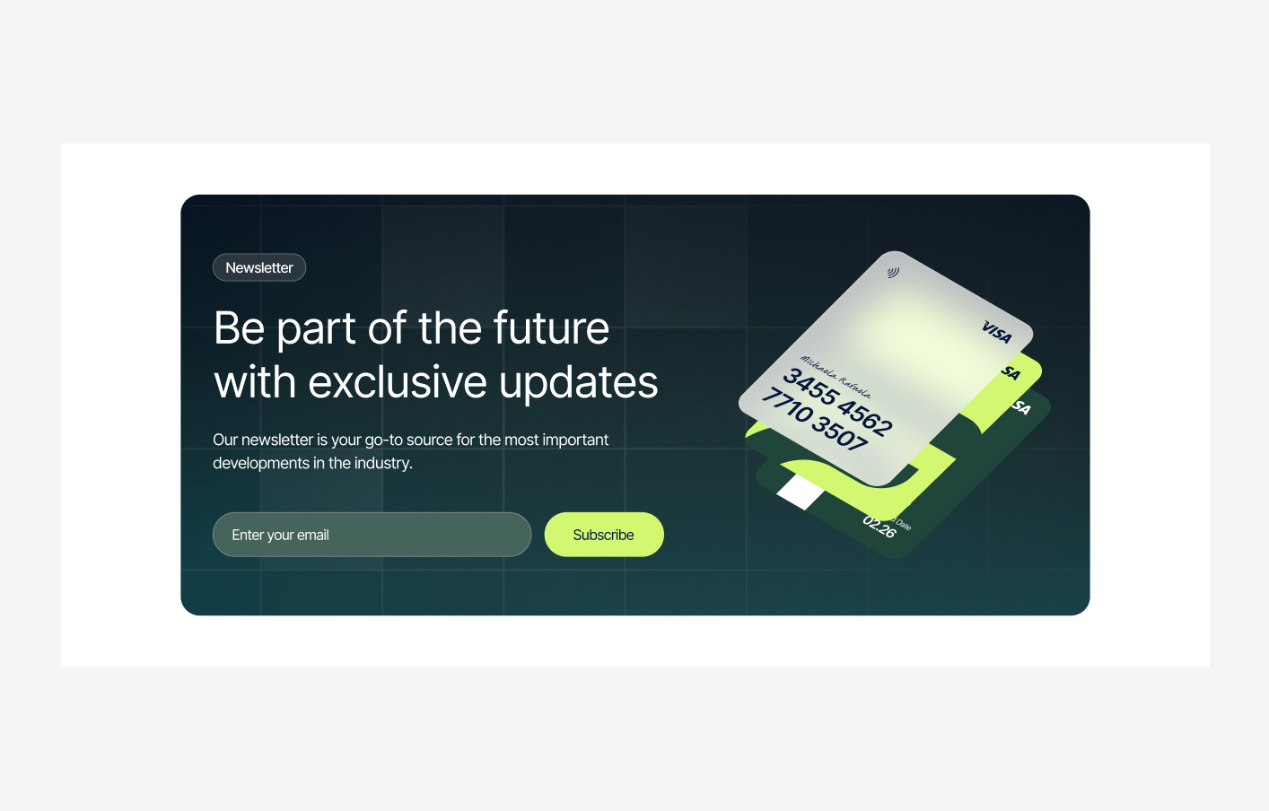 Subscribe Form #4 – Zentry Styles