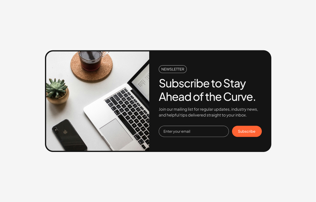Subscribe Form #5 – Neowell Styles