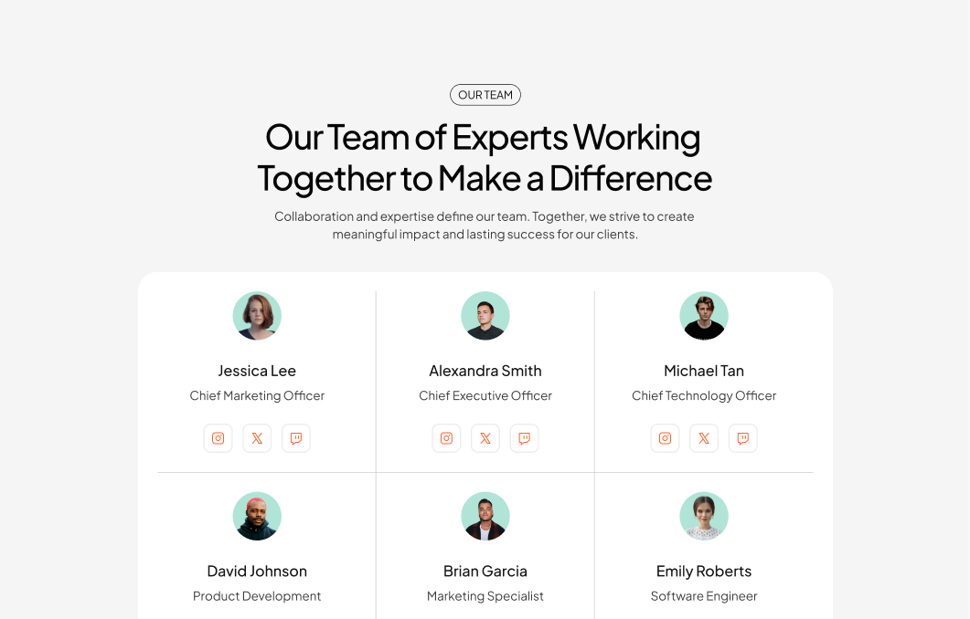 Team #1 – Neowell Styles