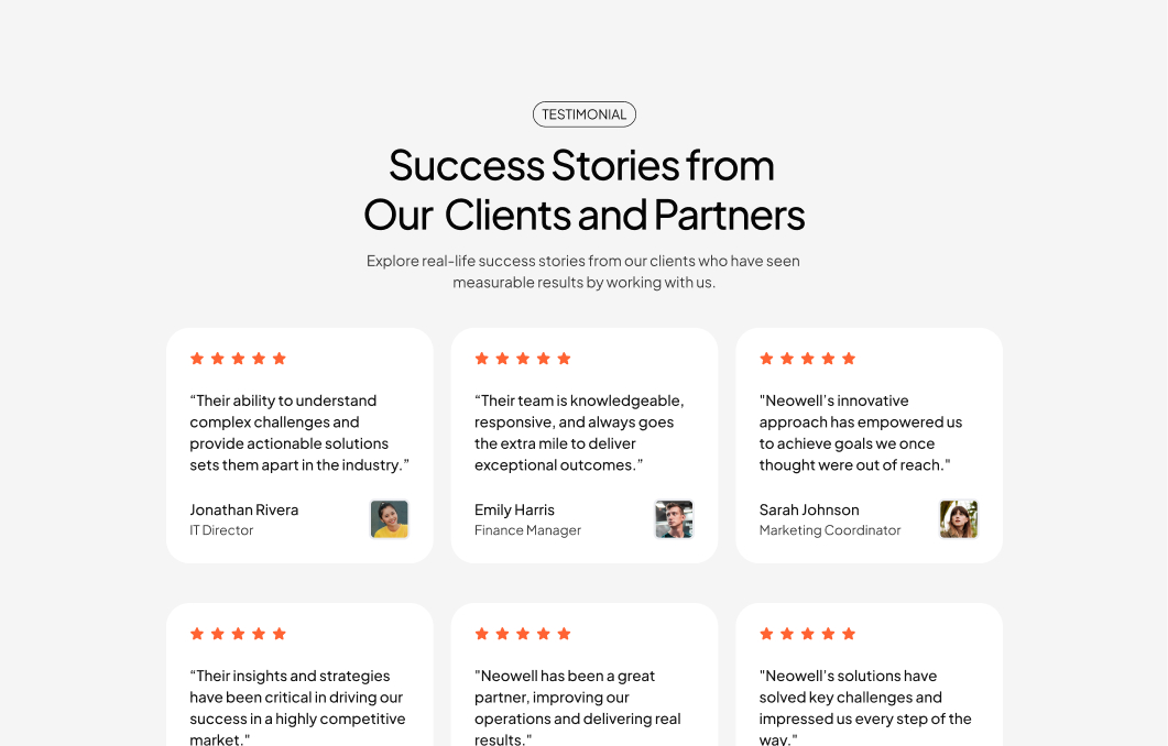 Testimonial #2 – Neowell Styles