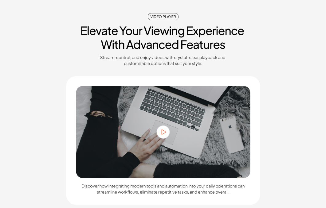 Video Player #3 – Neowell Styles