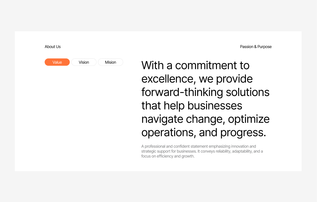 About Us #1 – Identity Styles