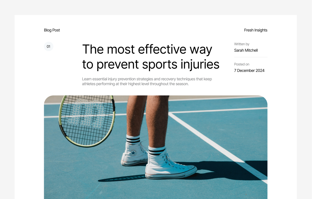 Blog Detail #2 – Identity Styles