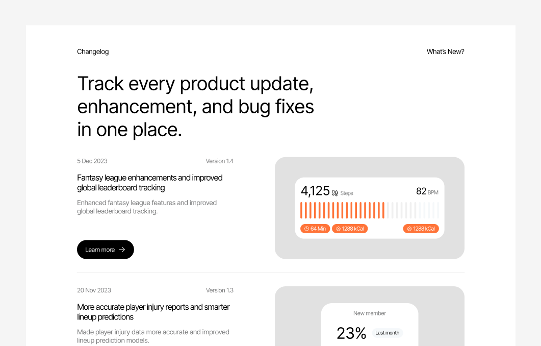 Changelog #5 – Identity Styles