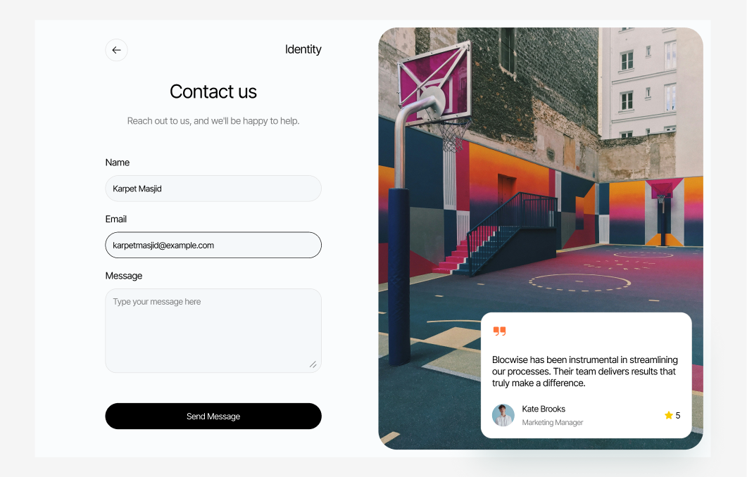 Contact #2 – Identity Styles