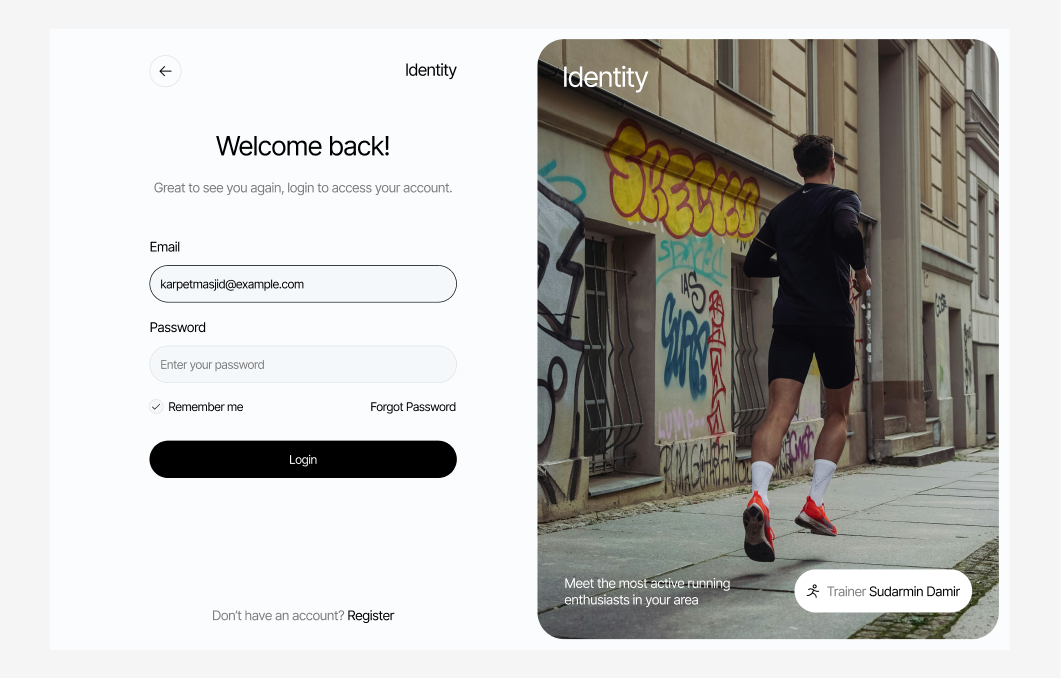 Login #4 – Identity Styles