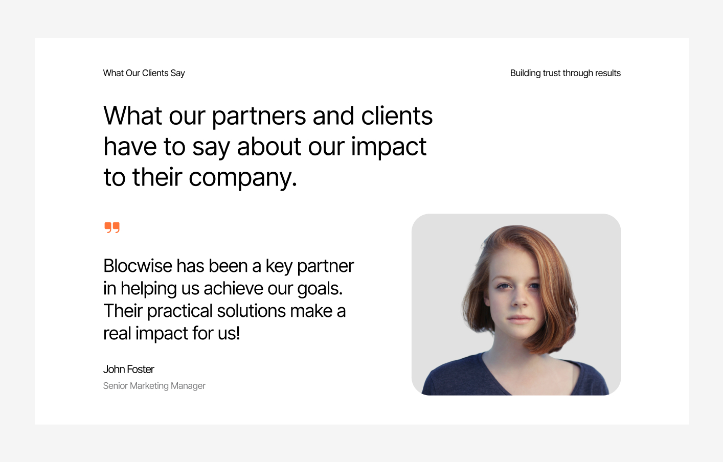 Testimonial #1 – Identity Styles