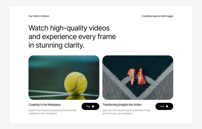 Video Player #3 – Identity Styles