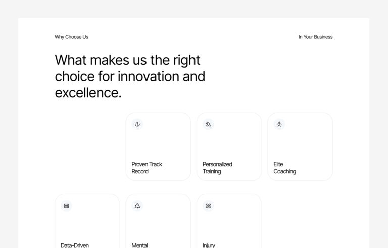 Why Choose Us #3 – Identity Styles