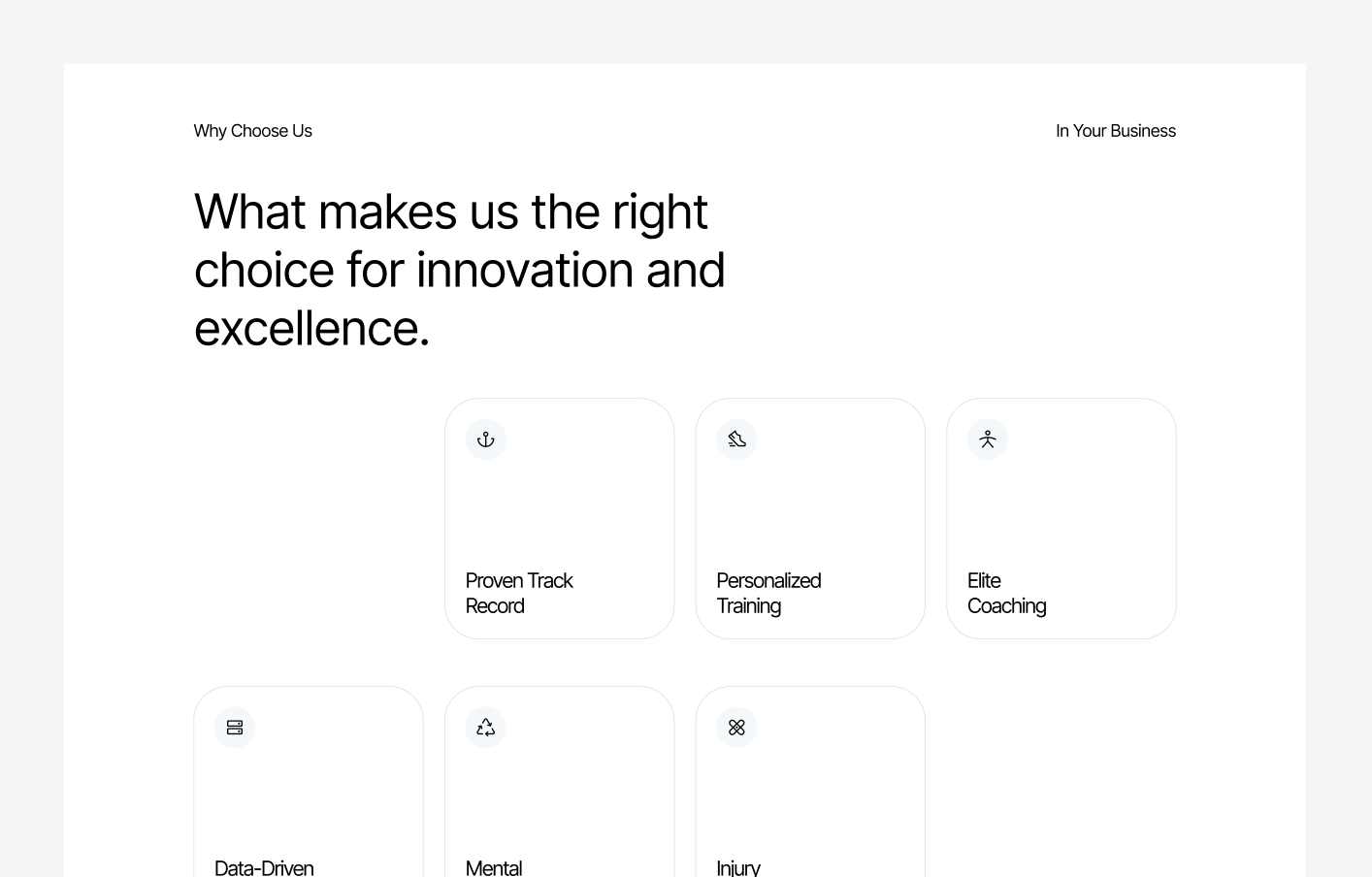 Why Choose Us #3 – Identity Styles