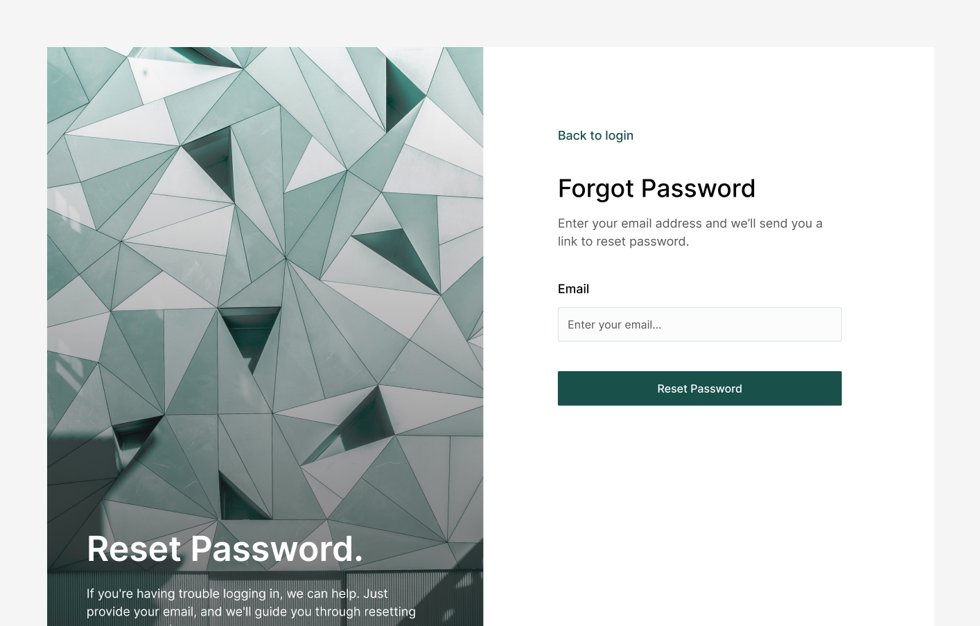 Forgot Password #4 – Lux Styles