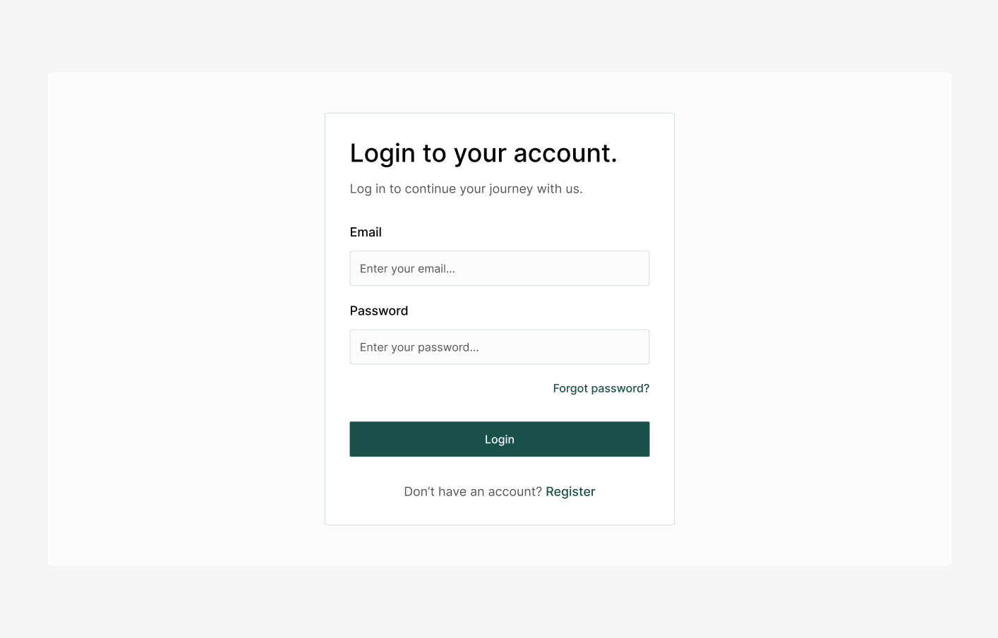 Login #2 – Lux Styles