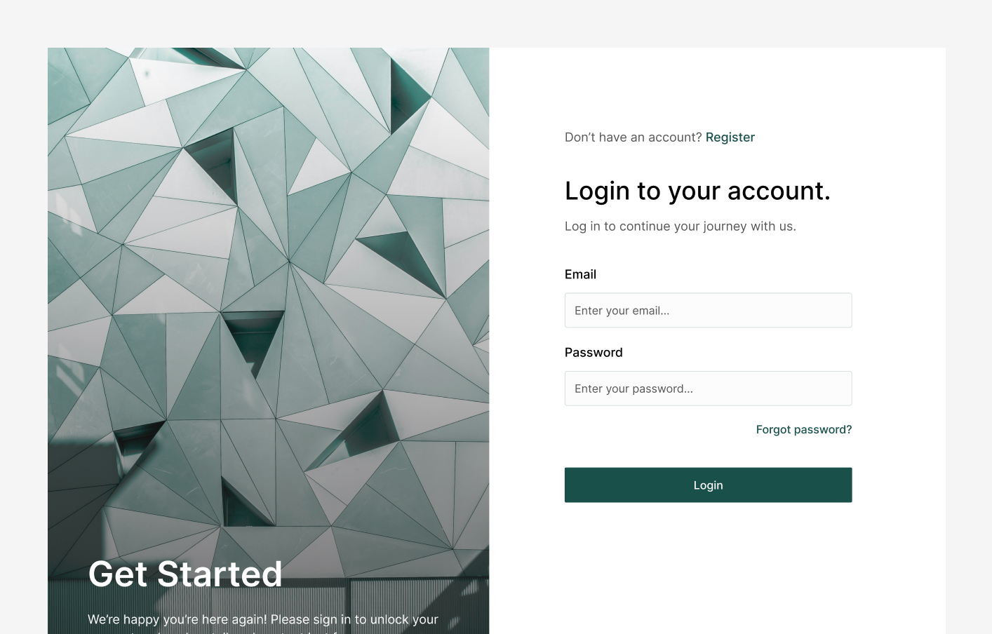 Login #4 – Lux Styles